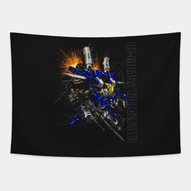 Tallgeese 2 Tapestry by Shawngkolon