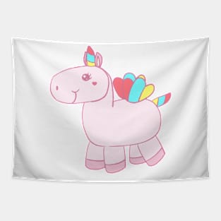 Cute Unicorn Tapestry