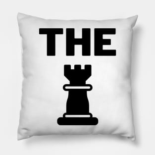 The Rook Gothamchess Pillow