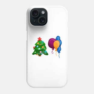 Christmas icons Phone Case