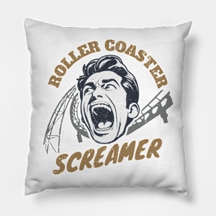 RollerCoaster Screamer Pillow