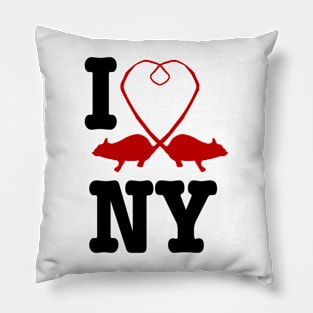 Rat NY Pillow