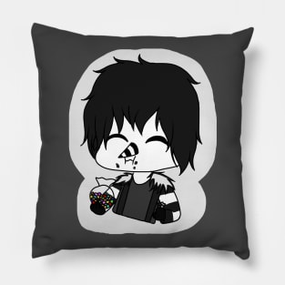 creepypasta cute Laughing Jack Pillow