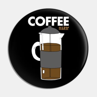 Cute Coffee Pot Maker Pin