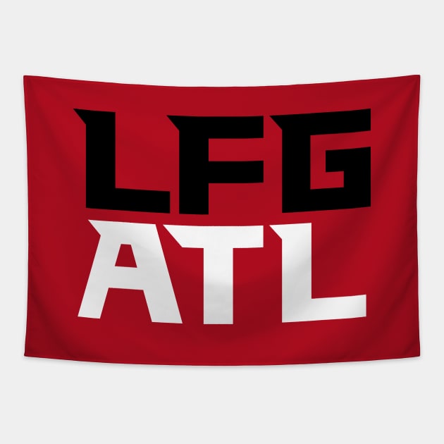 LFG ATL - Red Tapestry by KFig21