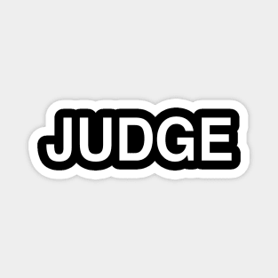 Judge Magnet