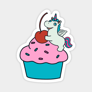 Cupcake unicorn Magnet