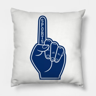 #1 Sports Fan T-shirt: Show Your Love for the Game, Any Game Pillow