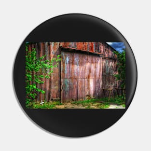 Rats Castle Farm Barn Door Pin