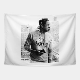 Jay-Z Halftone Tapestry