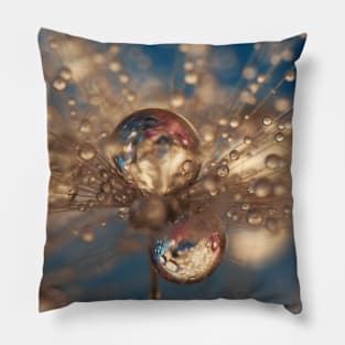 Crazy Dandelion Sparkles Pillow