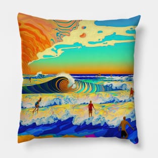 Ocean Dreaming / Day at the beach collection Pillow