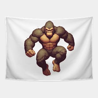 king kong angry walk Tapestry