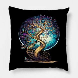 The Tree of Life Reimagined Pillow