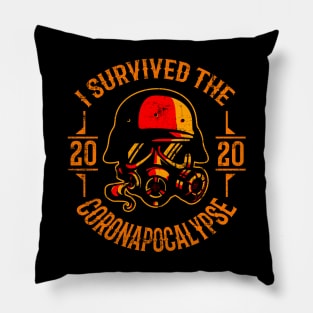 I Survived the Coronapocalypse Pillow