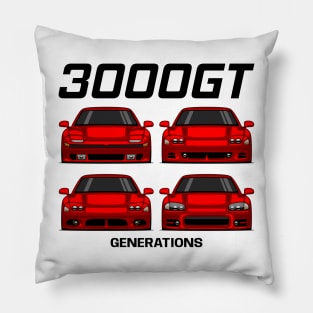 3000GT JDM Legend Generations Pillow