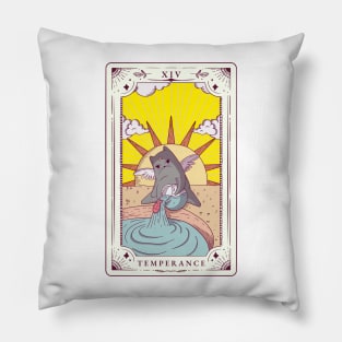 Cat Tarot - Temperance Pillow