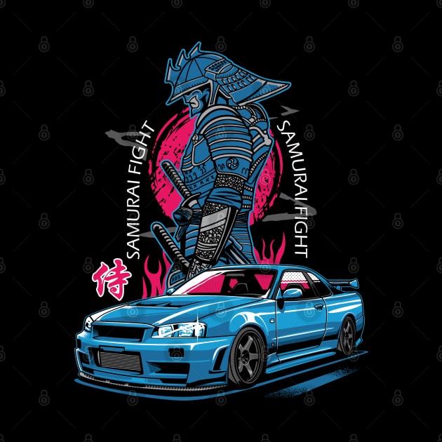 Nissan Skyline R34 by JDMAPEX