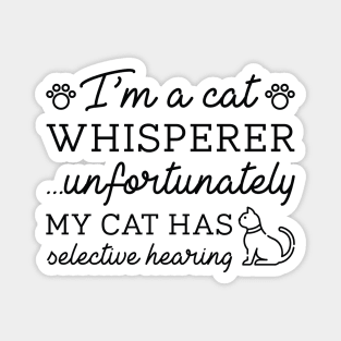 Cat Whisperer Magnet