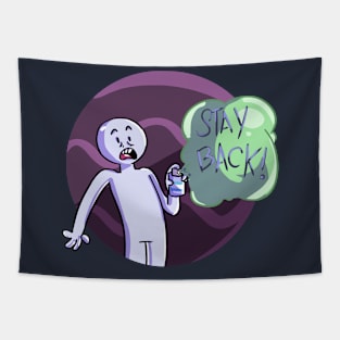 Stay Back! Tapestry