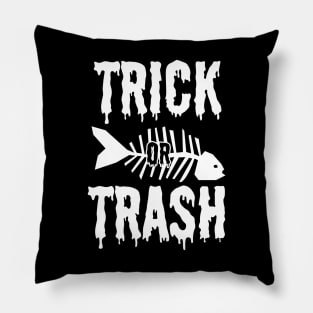 Trick or Trash Pillow