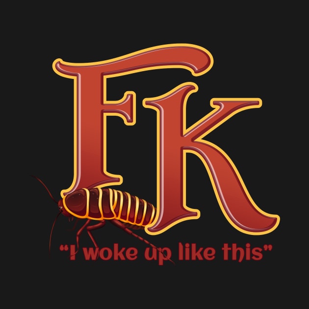 Franz Kafka Kafkaesque The Metamorphosis by Foxxy Merch