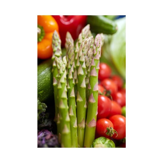 Group of various vegetables in closeup by naturalis