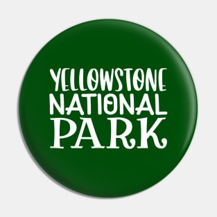 Yellowstone National Park Pin