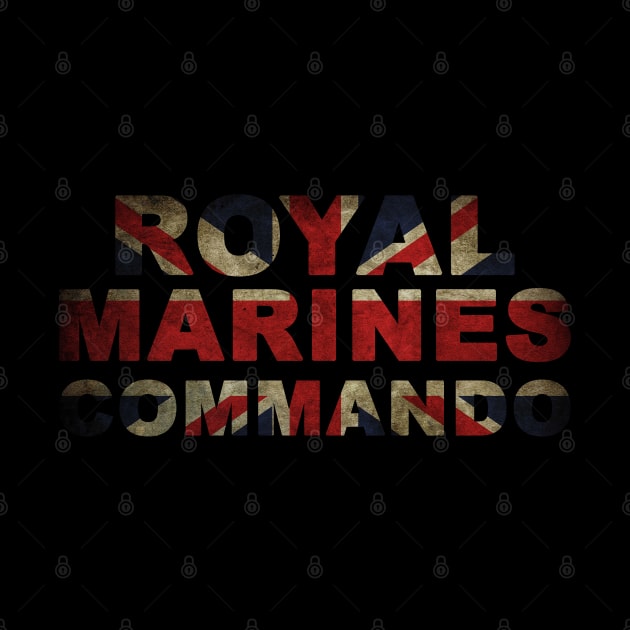 Royal Marine Commando British by Dirty Custard Designs 