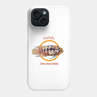 Zebra Acara Cichlid Phone Case