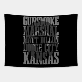 Gunsmoke Marshal Matt Dillon Dodge City Kansas Tapestry
