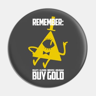 Bill Cipher's philosophy Pin