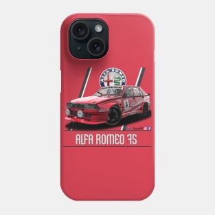 Alfa Romeo 75 Team Alfa C Phone Case