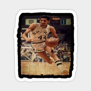 George Gervin Vintage Magnet