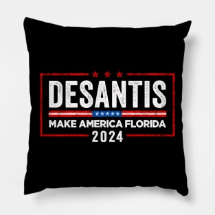 Desantis Make America Florida Pillow