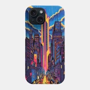 Cyberpunk Style Tarot - The Neon Streets Phone Case