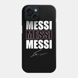 Leo Messi In Inter Miami Phone Case