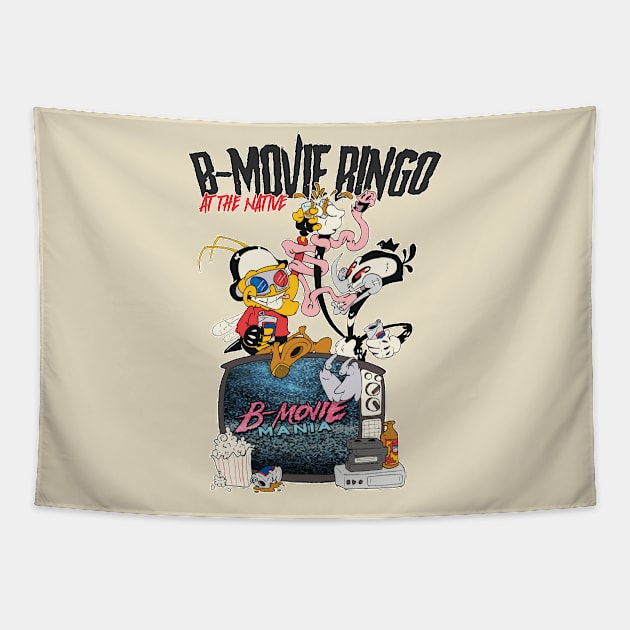 B-Movie Bingo Tapestry by B-Movie Mania