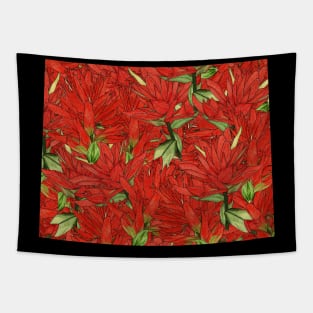 Wyoming in Flowers Tapestry