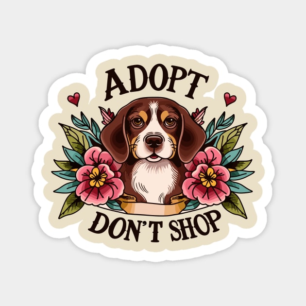Adopt Don’t Shop Magnet by FanArts