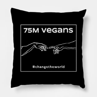 How many vegans are there in the world? Pillow