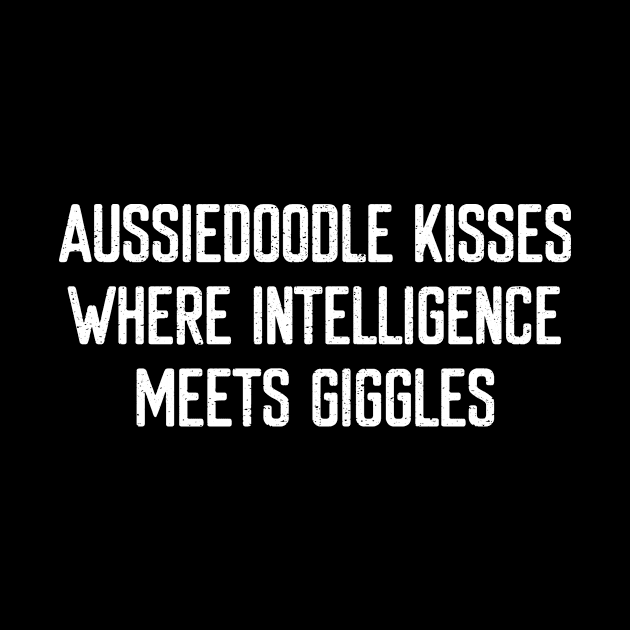 Aussiedoodle Kisses Where Intelligence Meets Giggles by trendynoize