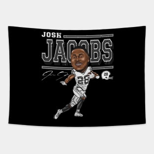 Josh Jacobs Las Vegas Cartoon Tapestry