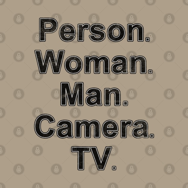 Person Woman Man Camera TV by MotoGirl