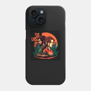 The Last of Us Pedro Pascal Joel, Ellie inspired design Phone Case