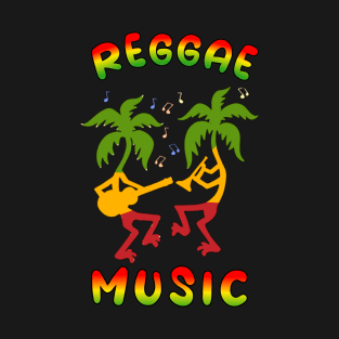 Reggae music la la la T-Shirt