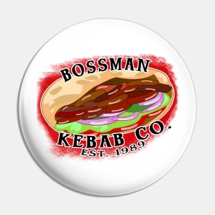 Bossman kebab company British takeaway kebabs Pin