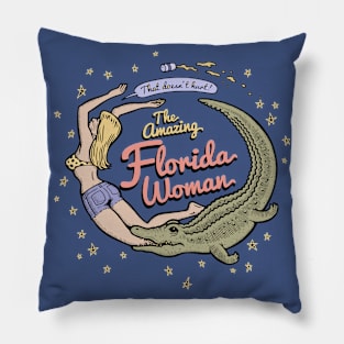 Florida Woman Pillow