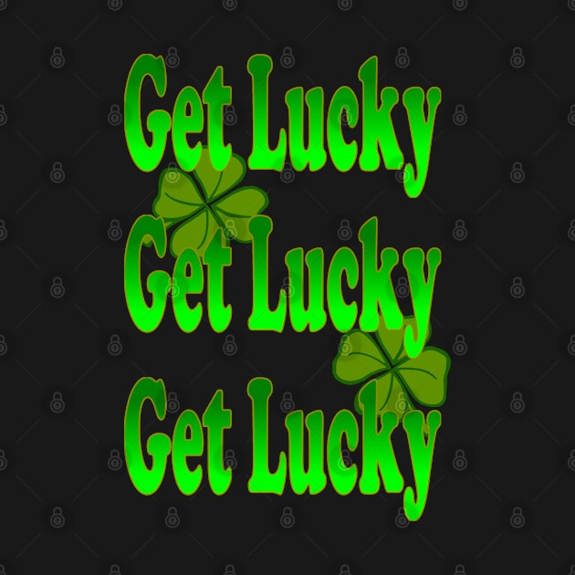 Lucky Saint Patrick's Day Shamrock by Mindseye222