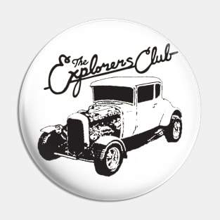 The Explorers Club Hot Rod Pin